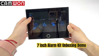 Unboxing 7 Inch Security Console and Walkthrough of App Pairing Steps