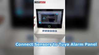 How to Connect Door Sensors and PIR Motion Detectors to Tuya Alarm Panel