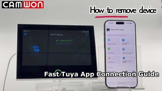 Tuya Smart Security Panel Easy Pairing and Reset Guide