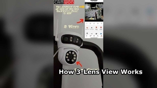 Demonstrating Smart , Infrared and Full-Color Night Vision Modes