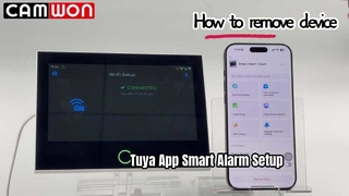 Smart Alarm Touch: Tuya App Connection and Removal Guide